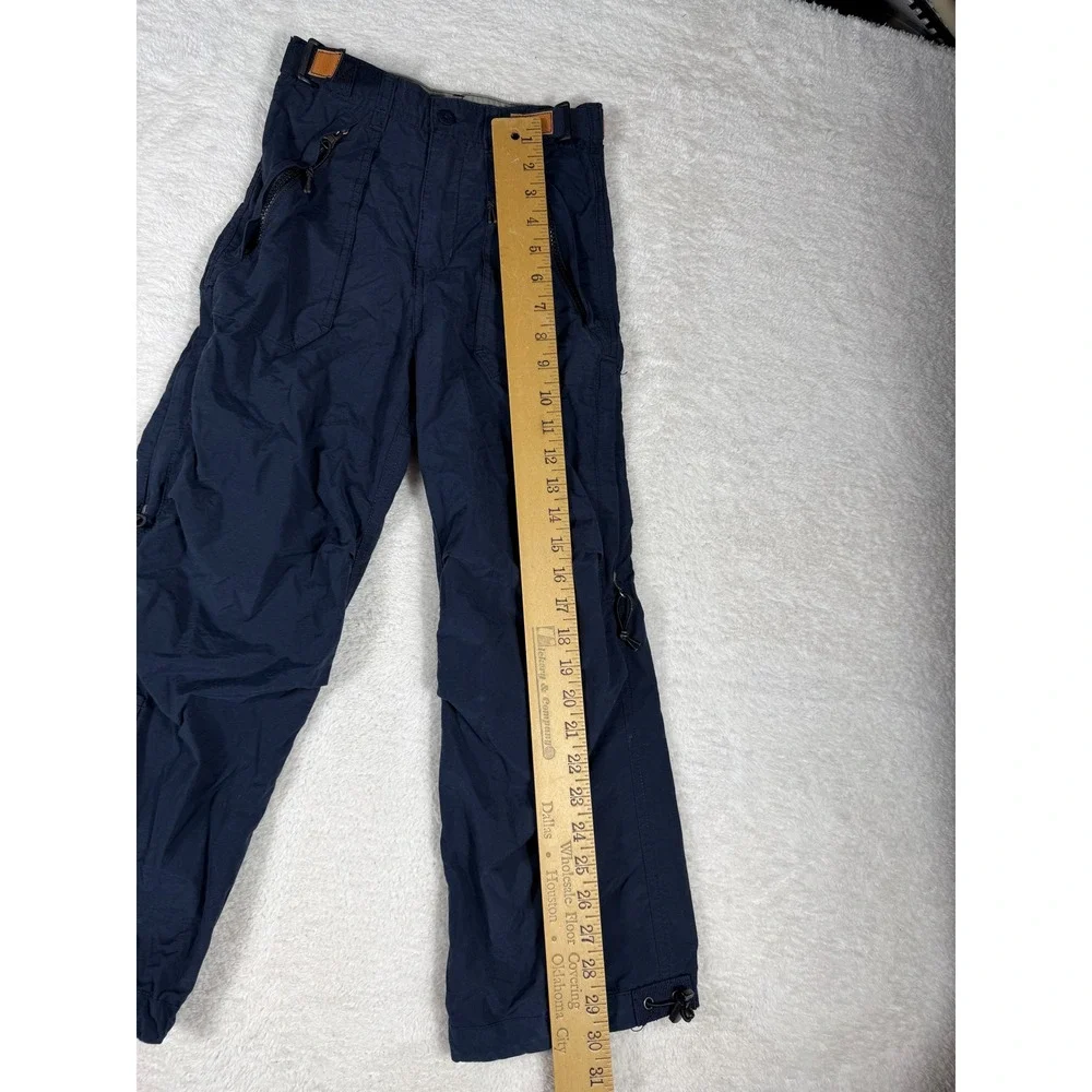 The Childrens Place Cargo Pants Kids‎ 6X/7 Navy Excellent Y2K Gorpcore Utility